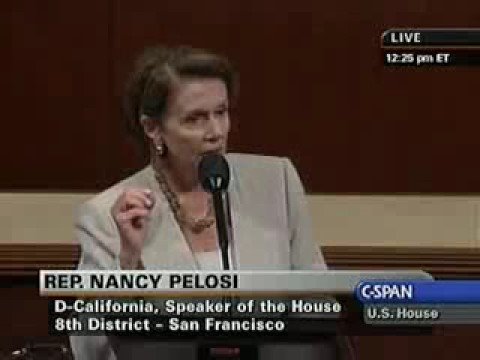 This clip shows how clueless Nancy Pelosi, Barney Frank, and the Democrats are when it comes to who is reponsible for Freddie Mac, Fannie Mae, and the current credit crisis.