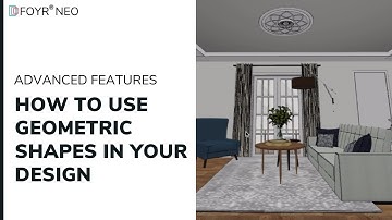 How to Use Geometric Shapes in Your Interior Designs | Foyr Neo