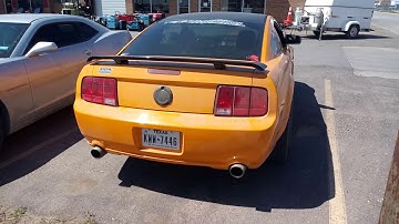 2007 Mustang GT Hot Rod Cams With Hooker Long Tube Headers Open Headers