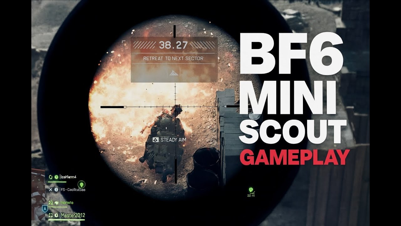 BF6 sniper 20 headshot breakthrough pc gameplay 