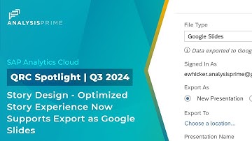Optimized Story Experience now Supports Export as Google Slides