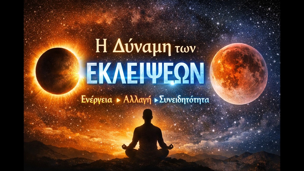 ✨Τι φέρνουν οι Εκλείψεις σε ενεργειακό επίπεδο?🌺Energy Therapy-Maria Dimopoulou