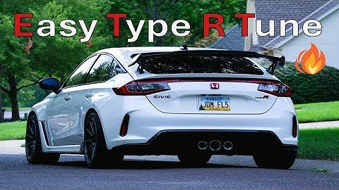 Tuning My Civic Type R FL5 with Hondata FlashPro | How Easy It Is + POV Drive #honda #typer