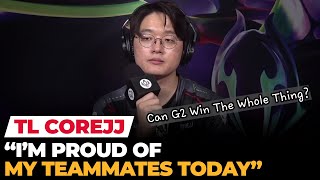 TL CoreJJ: 'G2 could win MSI 👀 If they do, I'll be jealous' | Ashley Kang