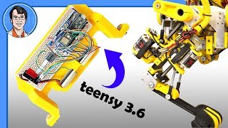 openDog Dog Robot #16 | New Teensy 3.6 Microcontroller | James Bruton