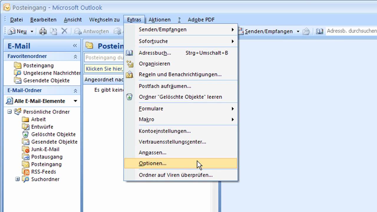 Outlook Design ändern Outlook Design ändern