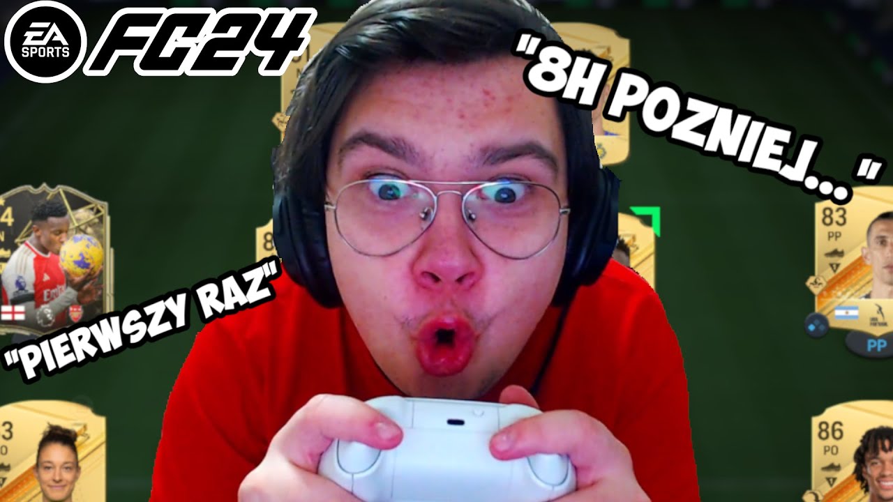 MÓJ PIERWSZY RAZ W FC24!