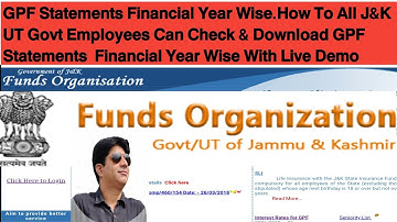 𝗚𝗣𝗙 𝗦𝘁𝗮𝘁𝗲𝗺𝗲𝗻𝘁𝘀 𝗙𝗶𝗻𝗮𝗻𝗰𝗶𝗮𝗹 𝗬𝗲𝗮𝗿 𝗪𝗶𝘀𝗲.𝗛𝗼𝘄 𝗧𝗼 𝗔𝗹𝗹 𝗝&𝗞 𝗨𝗧 𝗚𝗼𝘃𝘁 𝗘𝗺𝗽𝗹𝗼𝘆𝗲𝗲𝘀 𝗖𝗮𝗻 𝗖𝗵𝗲𝗰𝗸 & 𝗗𝗼𝘄𝗻𝗹𝗼𝗮𝗱 𝗚𝗣𝗙 𝗦𝘁𝗮𝘁𝗺𝗻𝘁