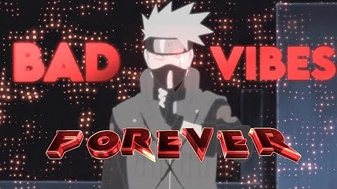 Kakashi VS Obito | Bad Vibes Forever | [Edit/AMV]! Alight Motion