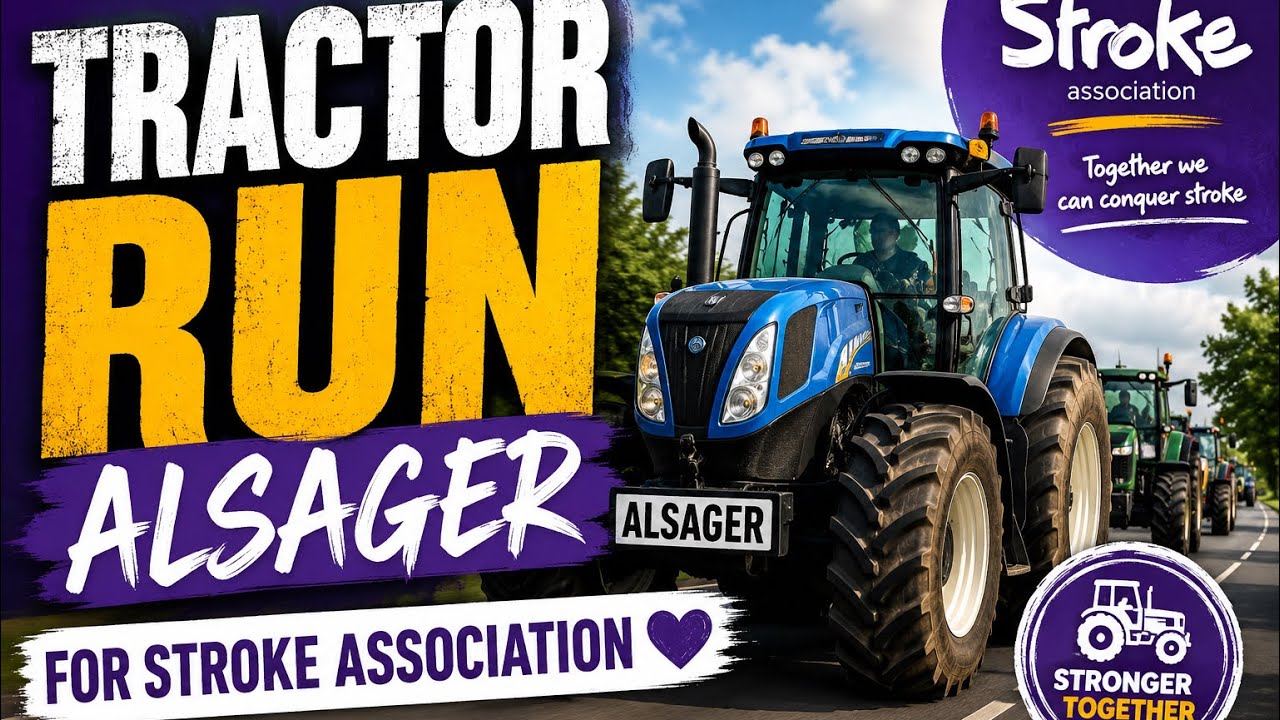 Tractor Charity Run Alsager Stroke Association