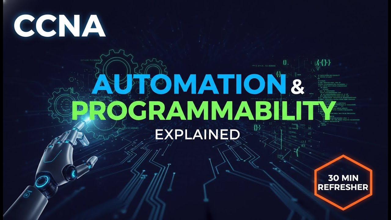 CCNA: Автоматизация и программирование (объяснение) | 30-минутный аудио-обзор