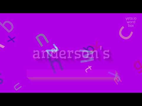 Video: Kuća Anderson: Potpuni vodič