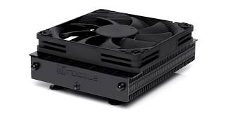 Noctua Introduces Nh L9A Am4 Chromax Black Cpu Cooler