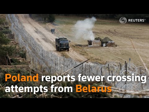 Poland reports fewer crossing attempts from Belarus