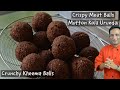 Crunchy Kheema Balls - Crispy Fried Mutton Balls - Mutton Kheema Muttilu - Mutton Kola Urundai