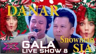 Danar-Snowman (Sia) X Factor Indonesia 2021