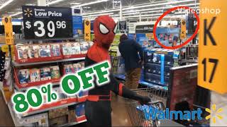 Spiderman Goes To Walmart