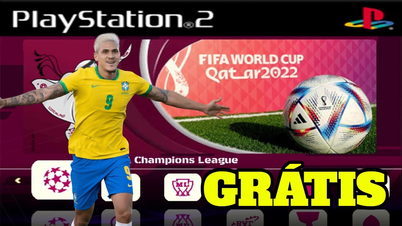 PES 2023 GRÁTIS!! ATUALIZADO (DEZEMBRO) PLAYSTATION 2 