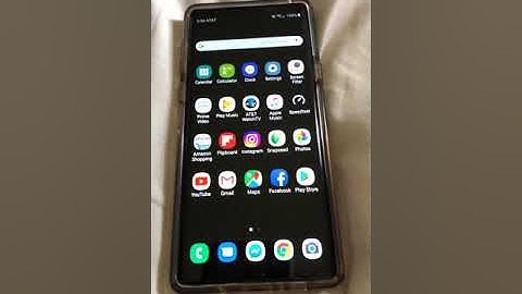 AT&T Note 9 Android Pie OneUI