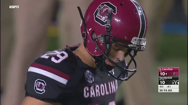 Elliott Fry 55-Yard Game-Winning FG at Vanderbilt ...