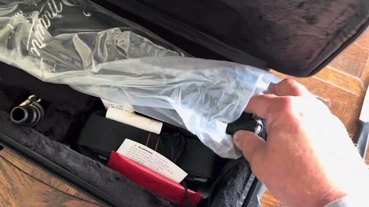 Unboxing P.Mauriat system 76 S DK soprano sax.  With dark finish. 