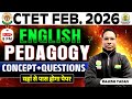 CTET Feb 2026 English Pedagogy | Concepts &amp; Questions | CTET English Preparation | Rajesh Yadav Sir