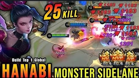 RIP SAVAGE!! 30 KILLS in 10 minutes HANABI Delete All Enemies!! MLBB~