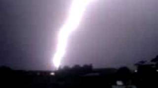 crazy lightning storm- zaibas per skvala, Siauliai 2010 08 08