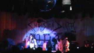 Christian death - Stop bleeding on me (Chile 2010)