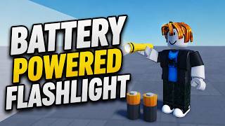 How to Make a Battery-Powered Flashlight in Roblox Studio (2026)