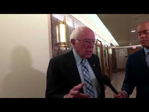 CAMPAIGN 2020: Bernie Sanders responds to Hillary Clinton's attack