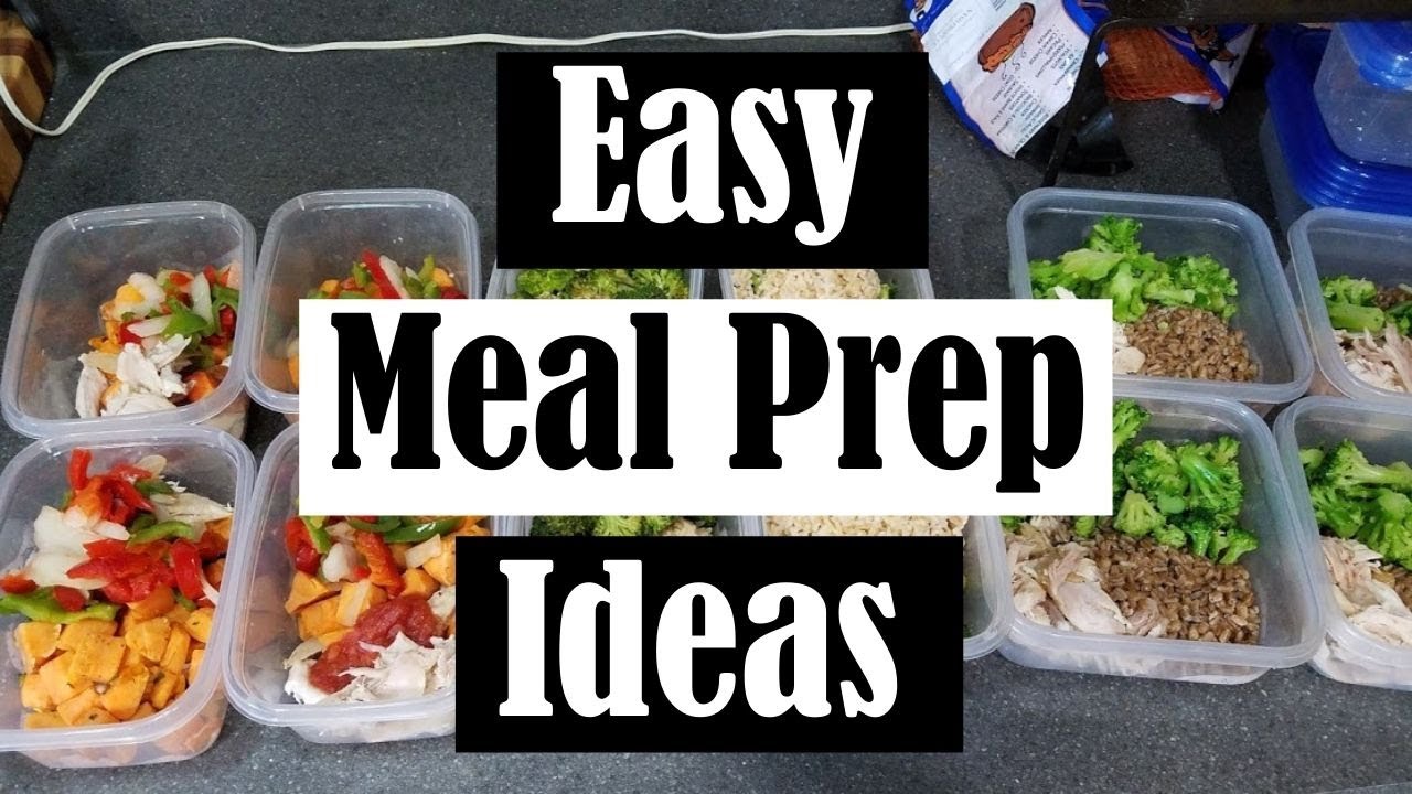 4 EASY MEAL PREP MEALS WITH ROTISSERIE CHICKEN - YouTube