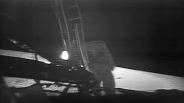 Apollo 11 Moonwalk Montage
