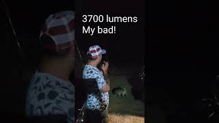 3700 lumen flashlight. is it really that good? #shorts screenshot 3