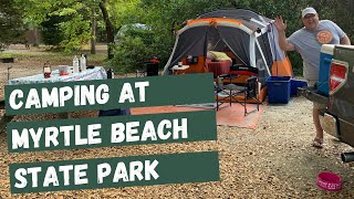 Camping at Myrtle Beach State Park