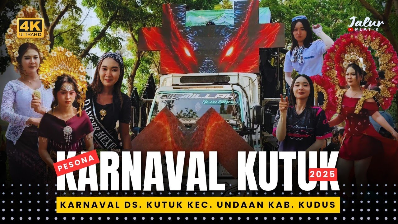 KARNAVAL KUTUK UNDAAN KUDUS 2025 || KUTUK FEST 2025 HUT RI KE-80 