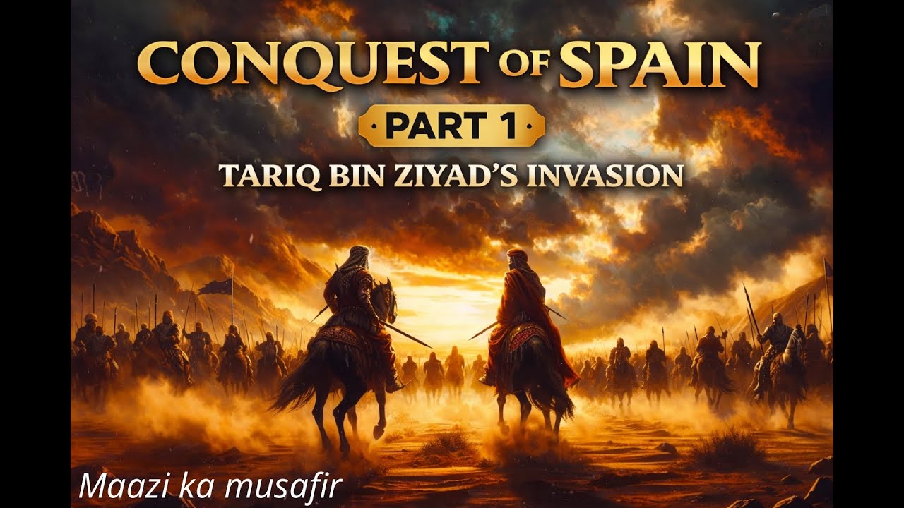 Conquest of Spain | Part 1 | Tariq Bin Ziyad | Islamic History of Spain |Maazi ka Musafir