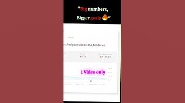 Big Numbers ,Bigger Goals  #youtubeautomation#motivational