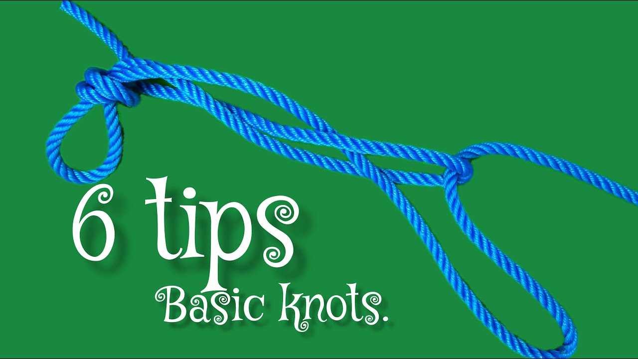 6 TIPS OF ROPE HACK YOU SHOULD TO KNOW. #knots #trucker'shitch - YouTube