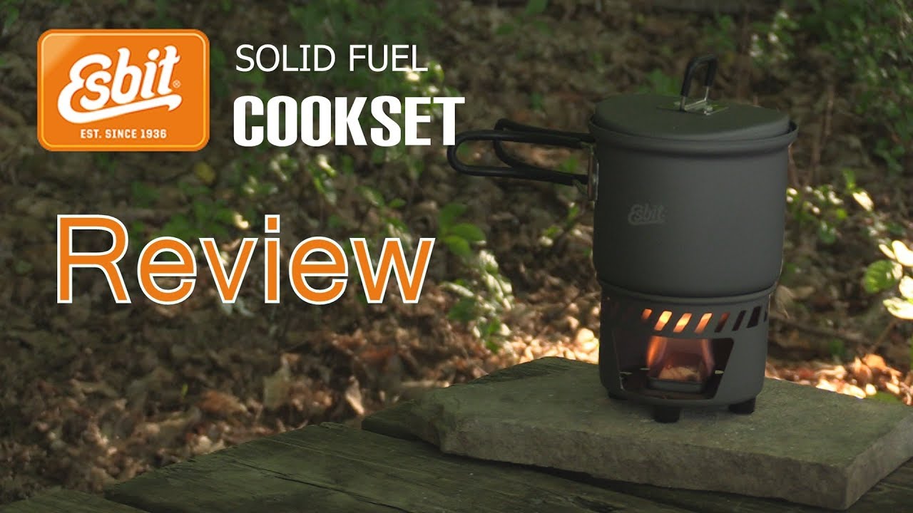 Esbit Solid Fuel Cookset Review - YouTube