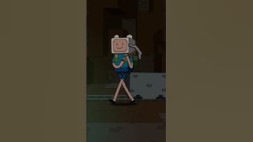 Adventure meets Minecraft!! #adventuretime #minecraft #cartoonnetwork