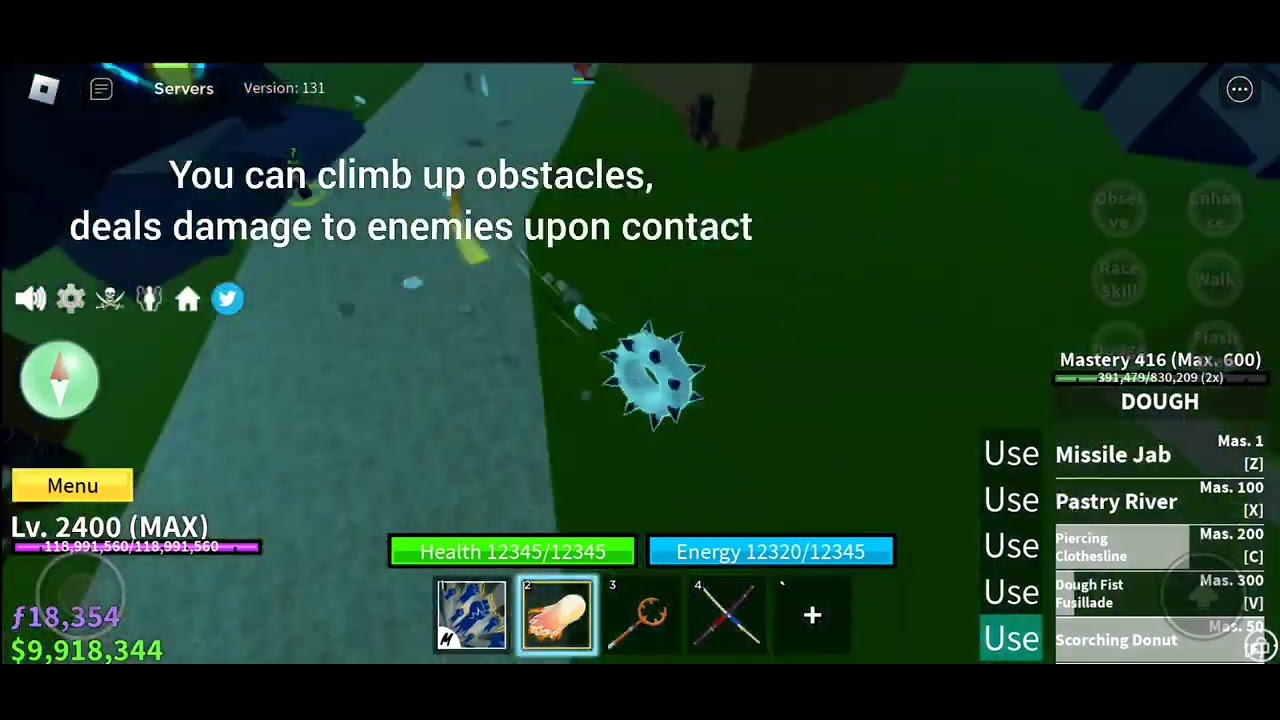 [Blox Fruits] Dough Awakening Showcase YouTube