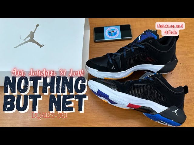 Unboxing the GOAT Air Jordan 37 Low 'Nothing But Net' - YouTube