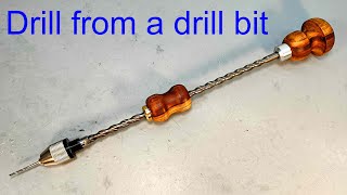 DIY Spiral drill from a drill for concrete