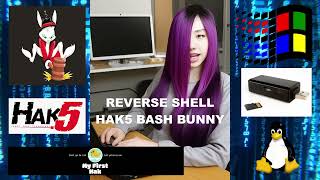 Reverse Shell for the Hak5 Bash Bunny  Connection to LightSail Server  Connect to any IP and Port.