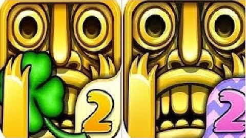 Temple Run 2 Blazing Sands VS Frozen Shadows iPad Gameplay for Children HD #123