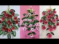 DIY Bunga Gantung Hiasan Dinding dari Plastik Kresek | Flower Wall Hanging from Plastic Bag