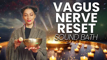 Vagus Nerve Reset to Sleep - Sound Bath Healing Meditation (10 Hours)