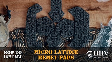 How to Install Micro Lattice Helmet Pads