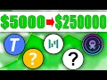 5000 to 250000  ultimate crypto bull run and portfolio strategy altcoins to buy now